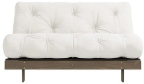 Biała rozkładana sofa 140 cm Roots – Karup Design