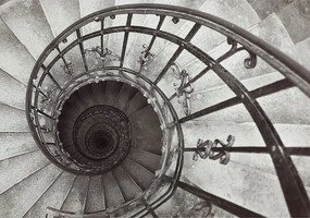 Obraz na płótnie Spiral Stairs