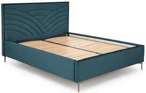 Ciemnozielone pikowane wezgłowie do łóżka x T9-C94