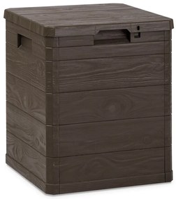 Ciemnobrązowa skrzynia ogrodowa Woodys – Toomax