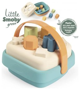 Smoby little green sorter w koszyku bioplastik