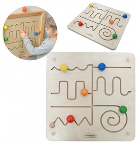 Masterkidz tablica edukacyjna labirynt montessori
