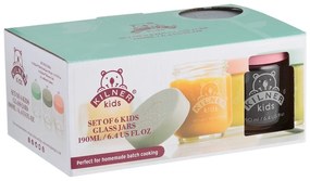 Słoiki na przeciery dla dzieci zestaw 6 szt. 190 ml – Kilner