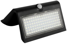 Nowoczesny czarny kinkiet solarny z czujką ruchu - N26-Azok 6.8W