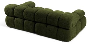 Zielona sofa modułowa z materiału bouclé 188 cm Bellis – Micadoni Home