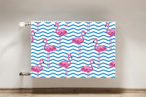 Maskownica na kaloryfer Flamingi