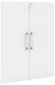 Biały komponent – drzwiczki 84x105 cm Prima – Tvilum