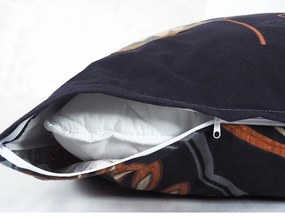 B.E.S. Petrovice Flanelowa pościel Noční listí,140 x 200 cm, 70 x 90 cm