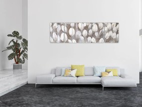 Obraz - Ułożone tulipany (170x50 cm)