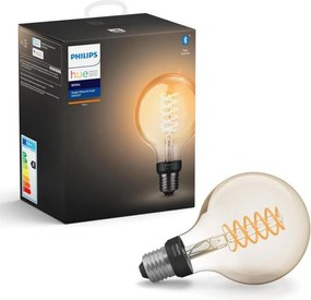 LED Ściemnialna żarówka Philips Hue WHITE FILAMENT G93 E27/7W/230V 2100K