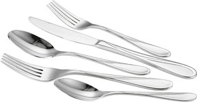 Zestaw Sztućców SucceBuy 30-Elementowy Zestaw Sztućców ze Stali Nierdzewnej, Trwała Zastawa Stołowa z Lustrzanym Wykończeniem, Można Myć w Zmywarce