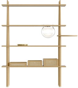 Modułowy regał w dekorze dębu 110x148 cm Stories – UMAGE