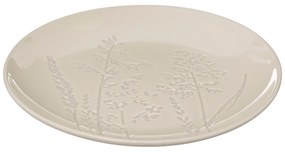 Talerz deserowy ELSA, kamionka, wzór polnych kwiatów, Ø 19 cm