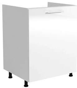 Szafka pod zlew 60 VENTO DK-60/82 biały połysk HALMAR