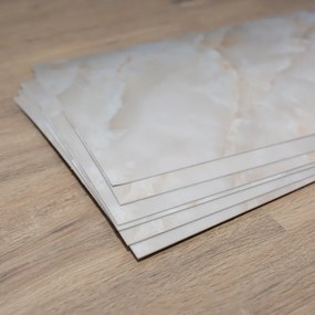 Płytki samoprzylepne na ścianę zestaw 6 szt. 60x30 cm Breccia Oniciata – SP TREND