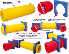 Mały tunel piankowy dla dzieci Torfun 39