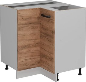 Szafka narożna złoty dąb energetyczny 75.6x46x81.6 r-line