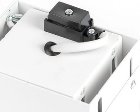 Zestaw 12 wpuszczanych reflektorów biały GU10 pochylane bez obramowania - Oneon