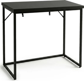 Czarna konsola minimalistyczna metalowa G2-N64