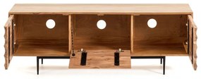 Szafka pod TV Kave Home Delsie, 147x50 cm