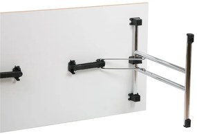 Składany stół konferencyjny FOLD, 1600x800 mm, wenge