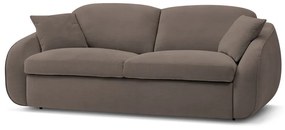 Brązowa rozkładana sofa 235 cm Cezanne – Bobochic Paris