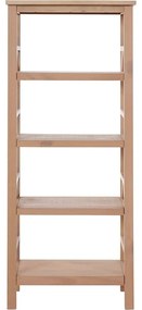 Regał z litego drewna sosnowego w naturalnym kolorze 62x138 cm Titian – Støraa