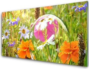 Panel Kuchenny Świeżość Kwiatów Ogrodowych