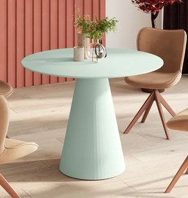 Pastelowy okrągły stół Pineto Hubertus