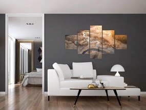 Obraz - Świt nad meandrami (125x70 cm)