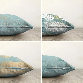 Zestaw 4 poszewek na poduszki Minimalist Cushion Covers Lagoon, 55x55 cm