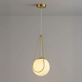 LAMPA SUFITOWA WISZĄCA APP1793-1CP 20cm Złota