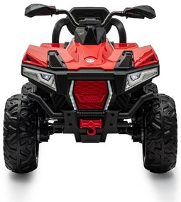 Baby Mix Czterokołowiec elektryczny dla dzieci Rave 4 x 4, czerwony