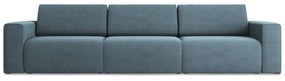 Niebieska sofa modułowa 314 cm Kalea – Makamii
