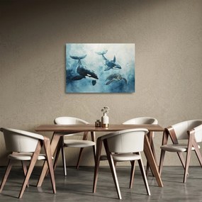 Obraz na szkle - Malowidło podwodne (70x50 cm)