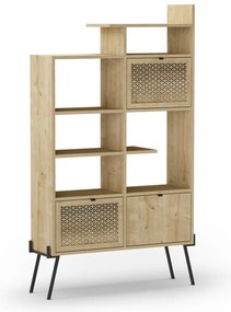 Regał w dekorze dębu 95x170 cm Ecrin – Marckeric
