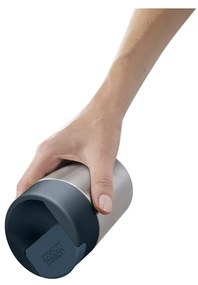 Kubek podróżny w granatowo-srebrnym kolorze 340 ml Sipp – Joseph Joseph