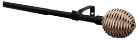 Metalowy regulowany karnisz 200 - 350 cm Theta – SP TREND