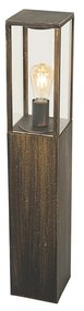 Zewnetrzna Stylowa lampa podłogowa ogrodowa antyczne złoto 80 cm IP44 - CharloisPrzemysłowy Oswietlenie zewnetrzne
