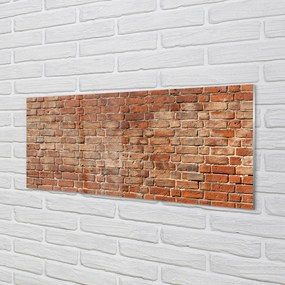 Panel szklany do Kuchni Mur Ceglany w Stylu Loft