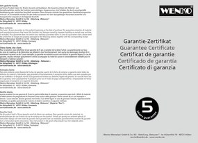 Teleskopowy drążek prysznicowy LUZ, Ø 2,8 cm, 110-185 cm, chrom, WENKO