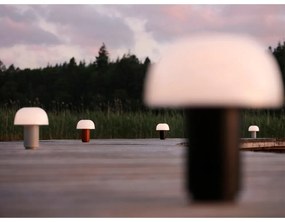 Czarna aluminiowa lampa stołowa LED ze ściemniaczem (wysokość 22 cm) Harvest – Zone