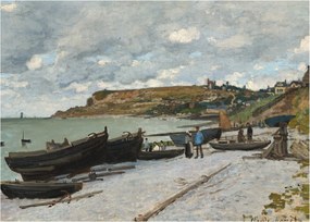 Obraz - Claude Monet, Sainte Adresse, reprodukcje (70x50 cm)