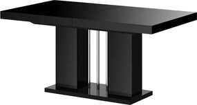 Stół do salonu z rozkładanym blatem Lorena wysoki połysk