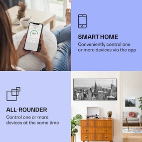 Klarstein Wonderwall Art Smart 700W 60x120cm Obraz na podczerwień New York