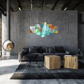 Obraz - Kolorowa abstrakcja (125x70 cm)