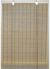 Bambusowa roleta w naturalnym kolorze 80x160 cm Brutus – Gardinia