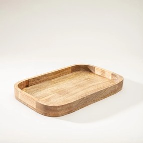 Drewniana taca Nature duża 46x30x4,5 cm