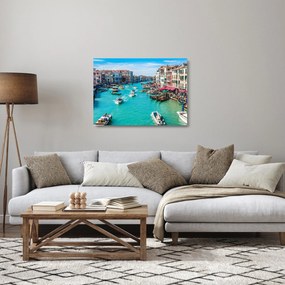 Obraz na szkle  - Canal Grande, Wenecja, Włochy (70x50 cm)