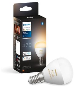 LED Żarówka ściemnialna Philips Hue WHITE AMBIANCE P45 E14/5,1W/230V 2200-6500K